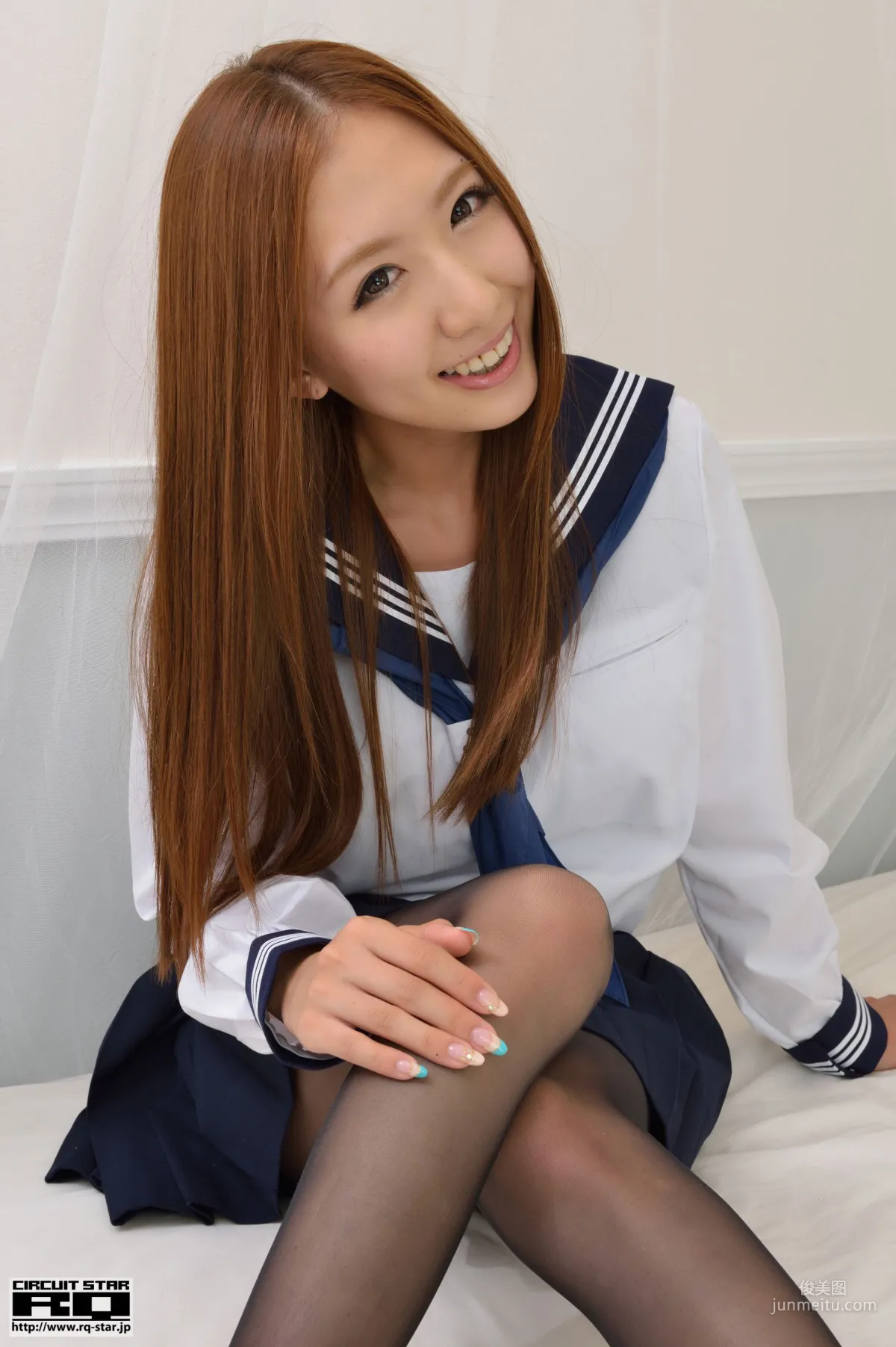 [RQ-STAR] NO.00995 Yui Iwasaki 岩崎由衣 School Girl 黑丝水手校服 写真集120