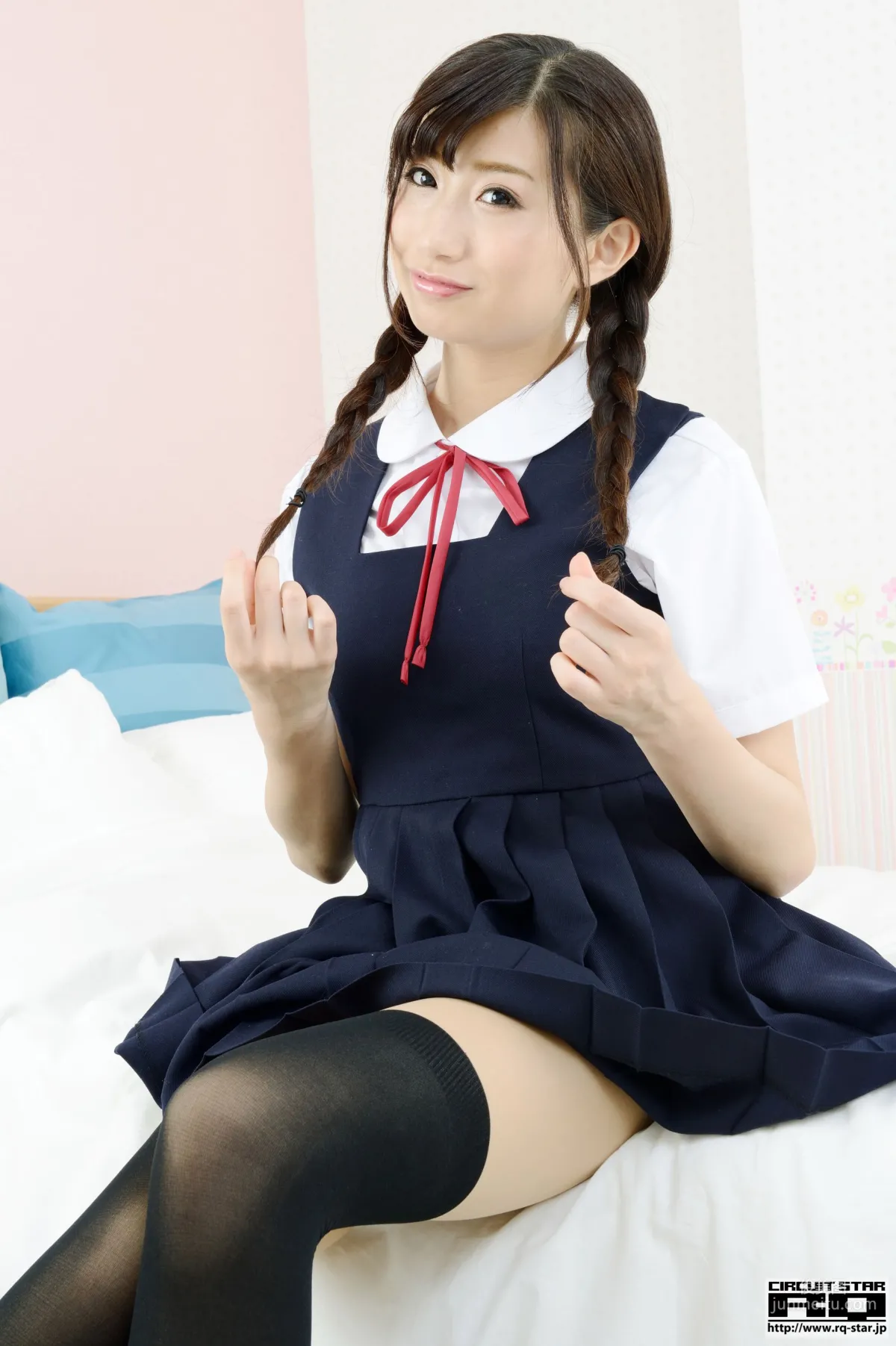 [RQ-STAR] NO.00942 Ririno Oomiya 大宮梨々乃 School Girl 可爱校服 写真集49