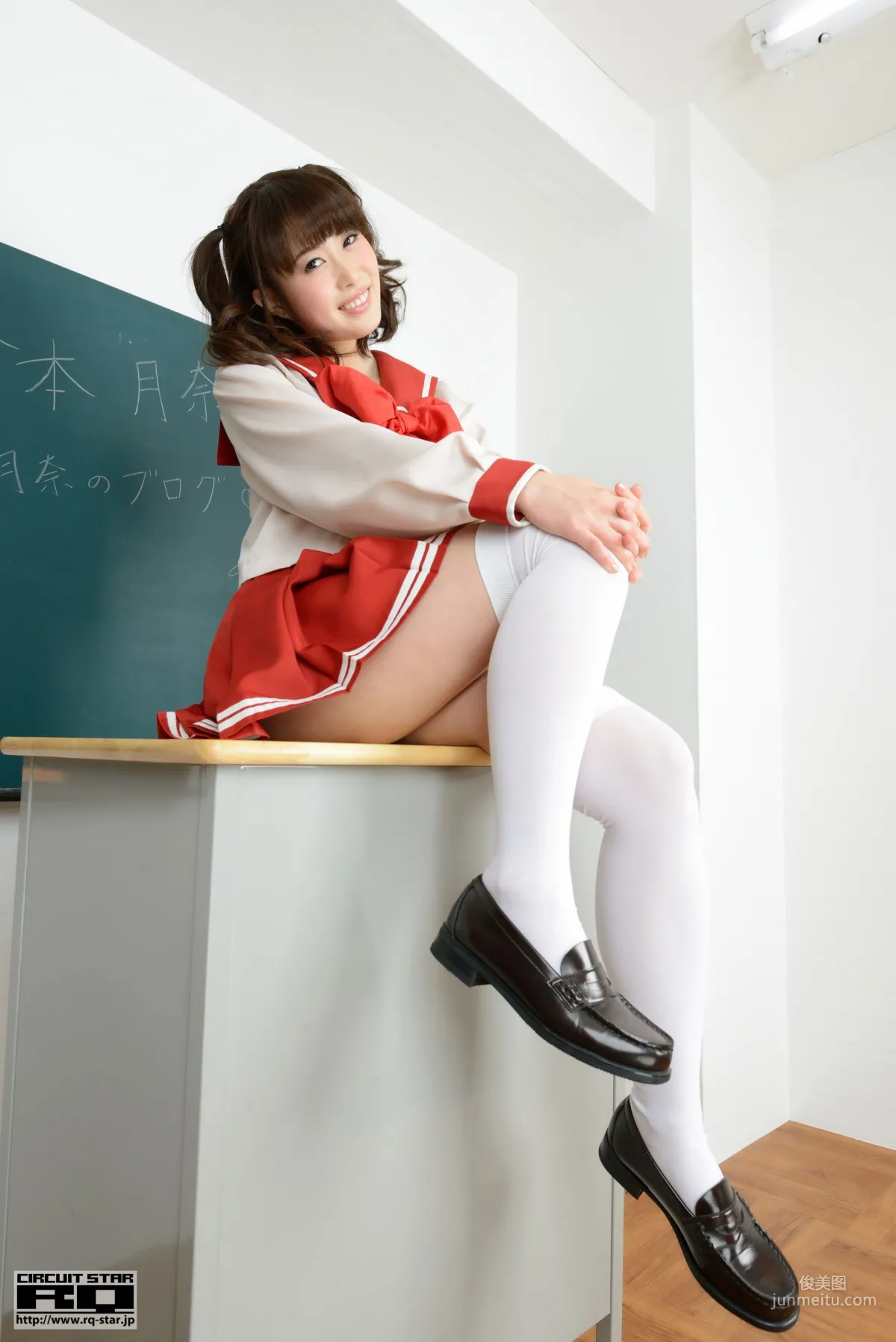 [RQ-STAR] NO.00907 Tsukina Kuramoto 倉本月奈 School Girl 校服系列 写真集28