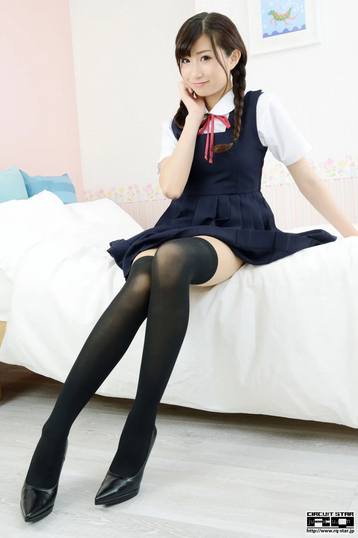 [RQ-STAR] NO.00942 Ririno Oomiya 大宮梨々乃 School Girl 可爱校服 写真集47