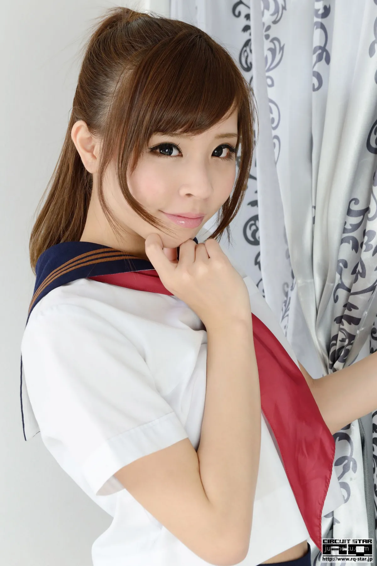 [RQ-STAR] NO.00915 Mayu Hirose 広瀬茉夢 School Girl 校服黑丝 写真集19