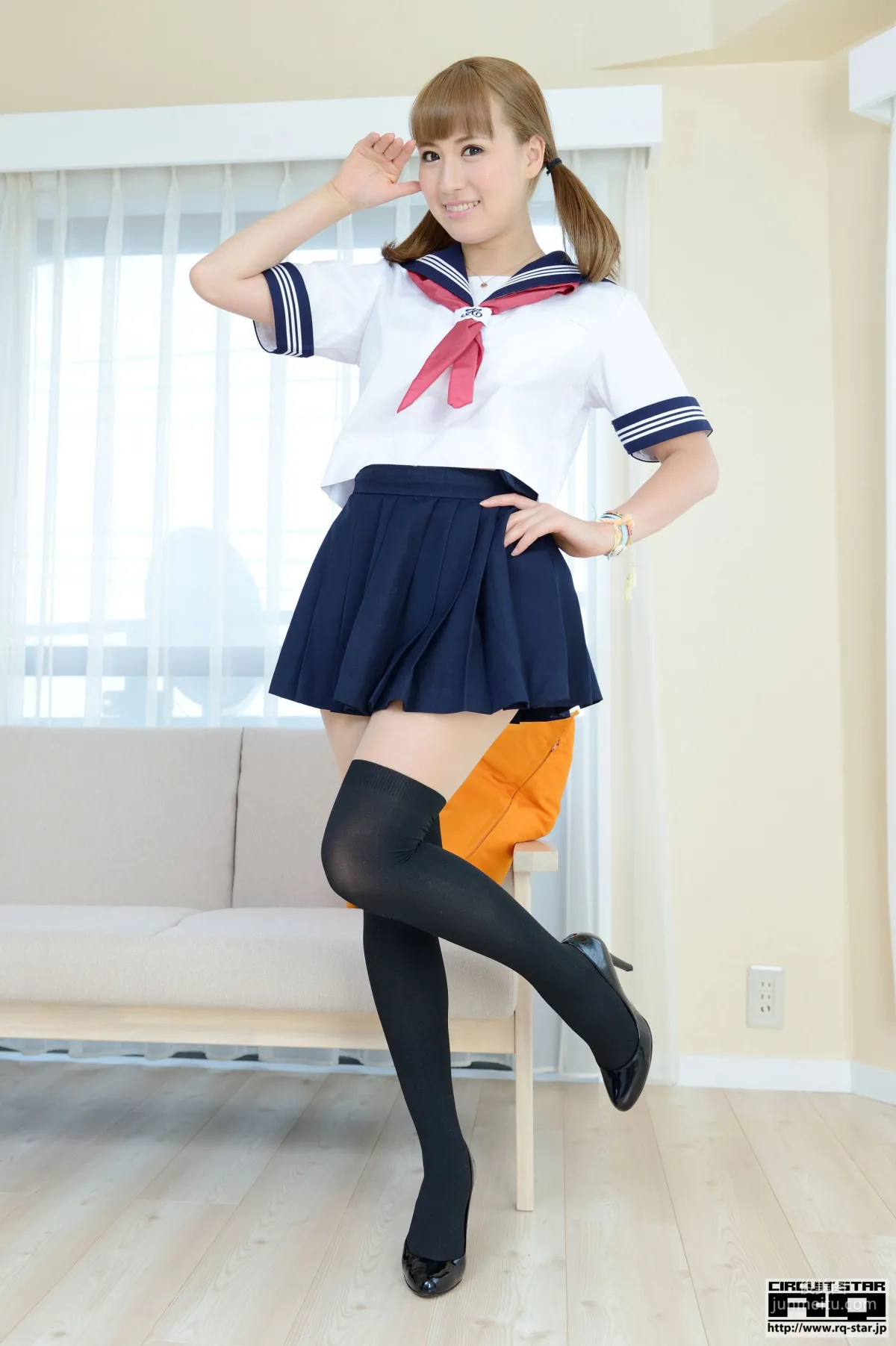 [RQ-STAR] NO.00943 Nozomi Misaki 心咲のぞみ School Girl 水手校服 写真集1