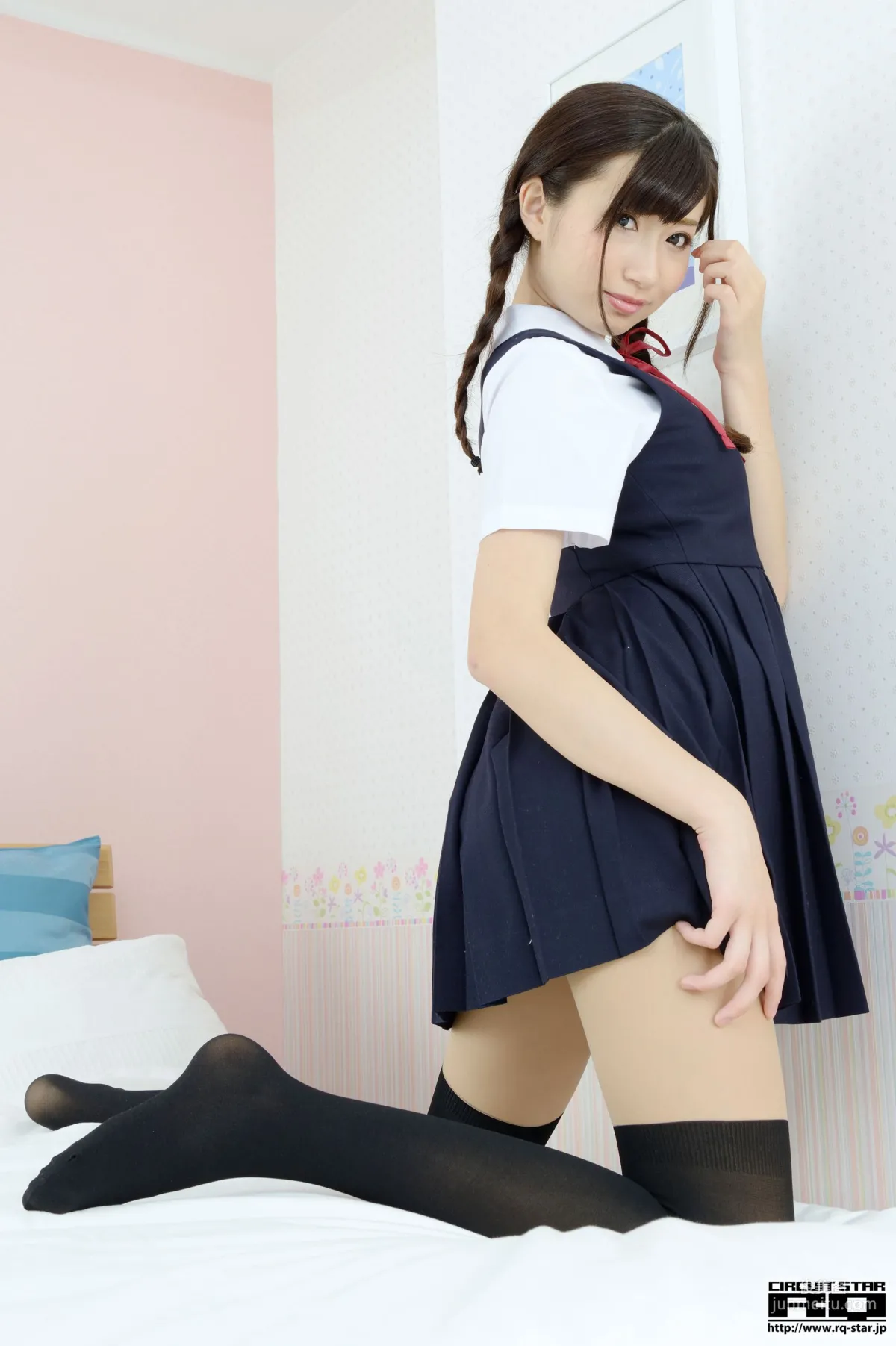 [RQ-STAR] NO.00942 Ririno Oomiya 大宮梨々乃 School Girl 可爱校服 写真集89