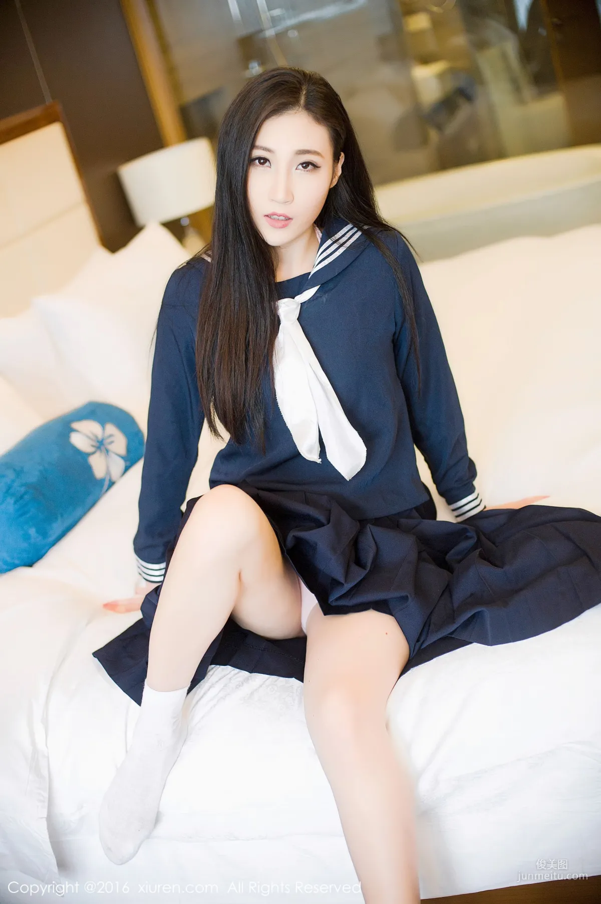 Wendy智秀《日系不良校服、婀娜粉色芭蕾服》 [秀人网XiuRen] No.654 写真集27