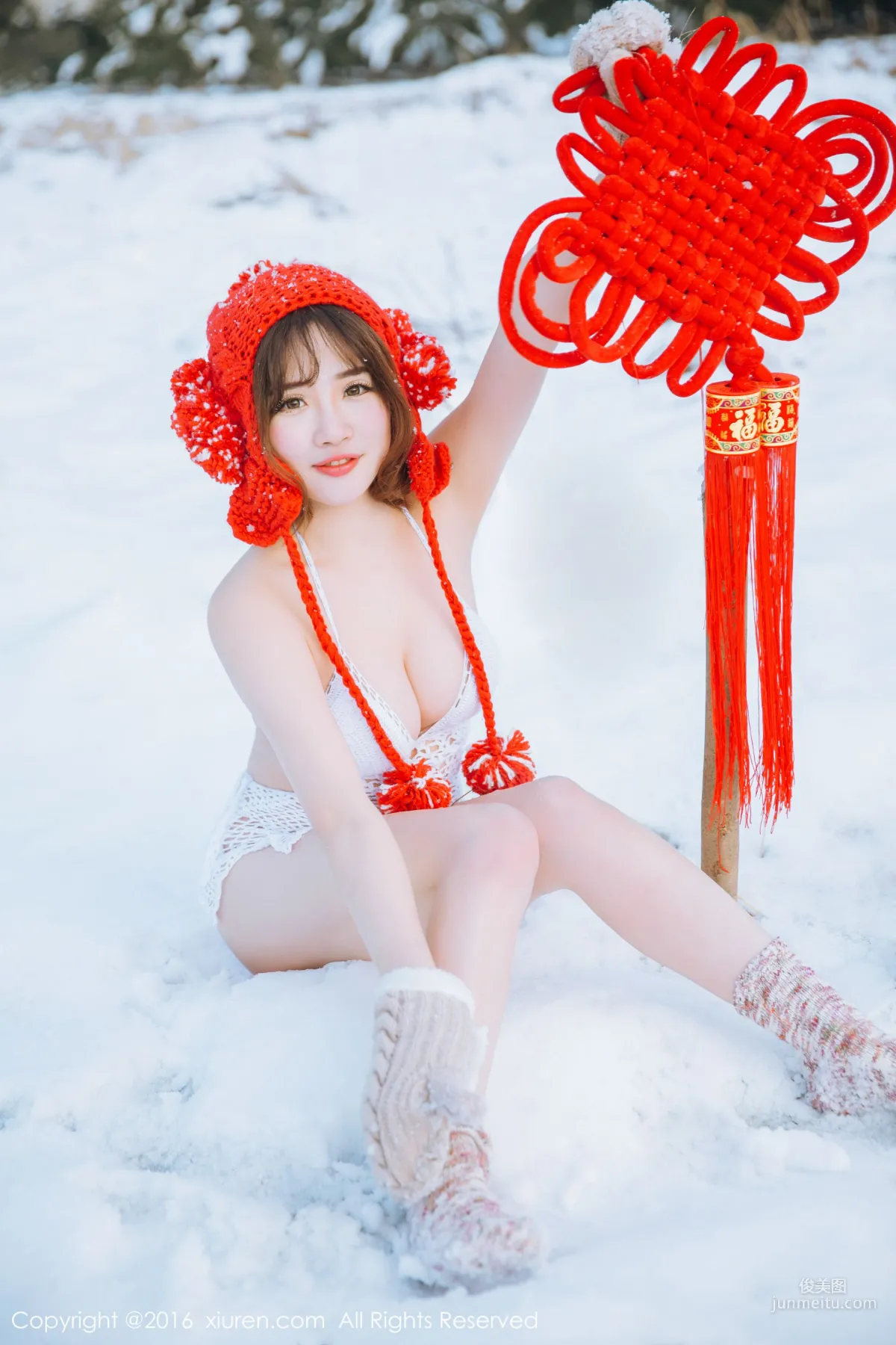 徐cake《新春雪景套图》 [秀人网XiuRen] No.484 写真集31