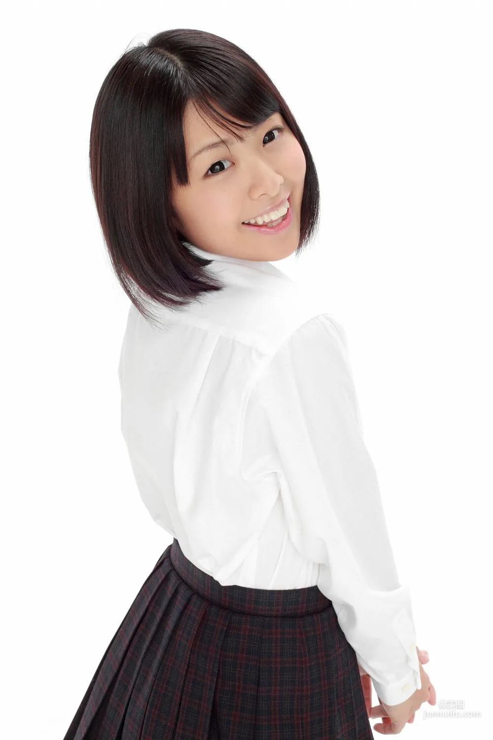 酒井蘭《童顏黑髮ショート入學！》写真集 [YS Web] Vol.4714