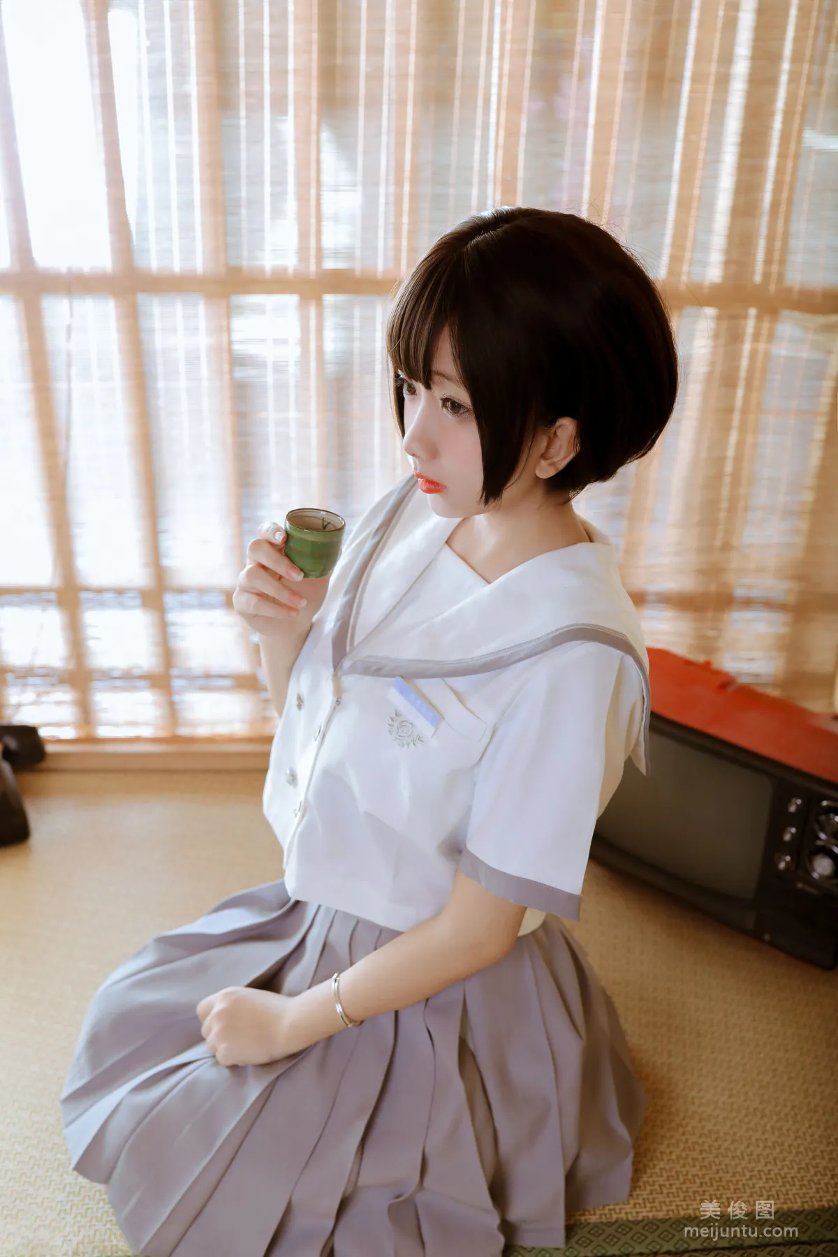 Cosplayer日奈娇 《和风jk》 写真集19