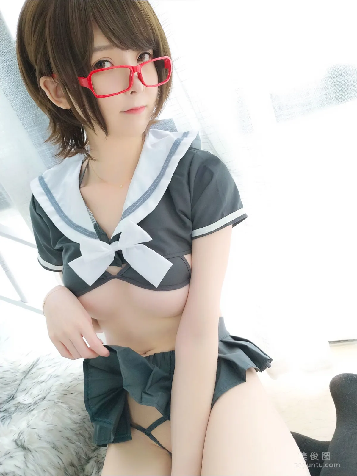 [网红Coser] 一小央泽 《早安学妹》 写真集15