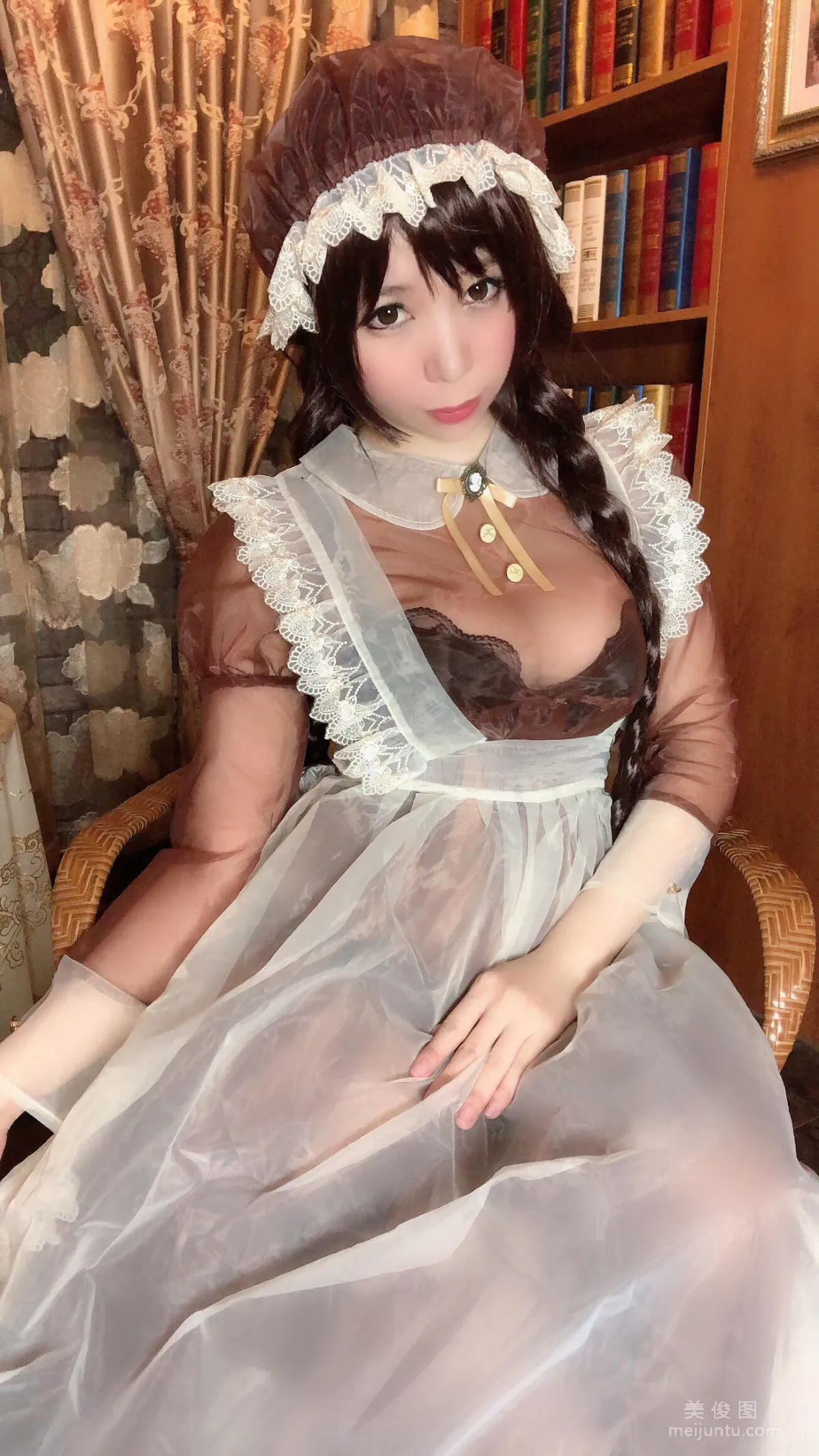 巨乳美女Coser鹿野希 《透明女仆》 写真集73