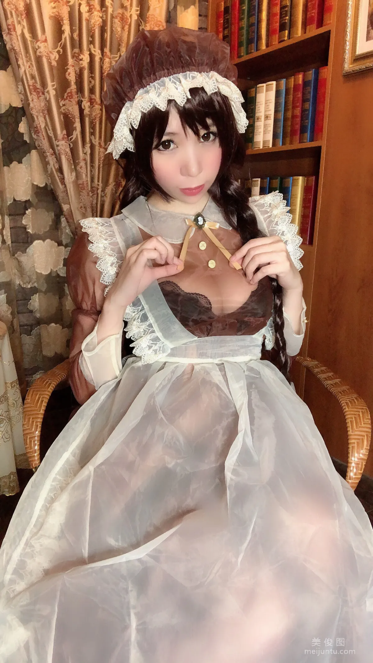 巨乳美女Coser鹿野希 《透明女仆》 写真集75