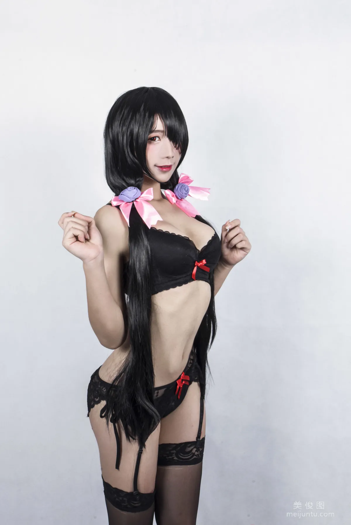 [网红美女Coser] 九曲Jean 《狂三系列》 写真集16