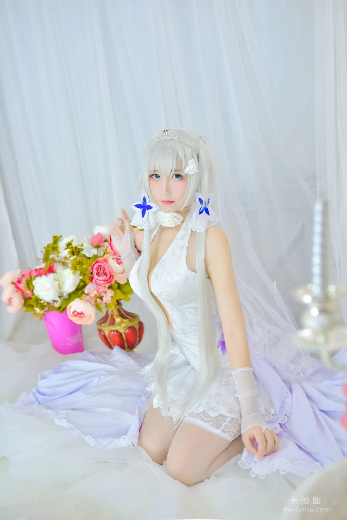 [网红Coser] 九曲Jean 《婚纱》 写真集5