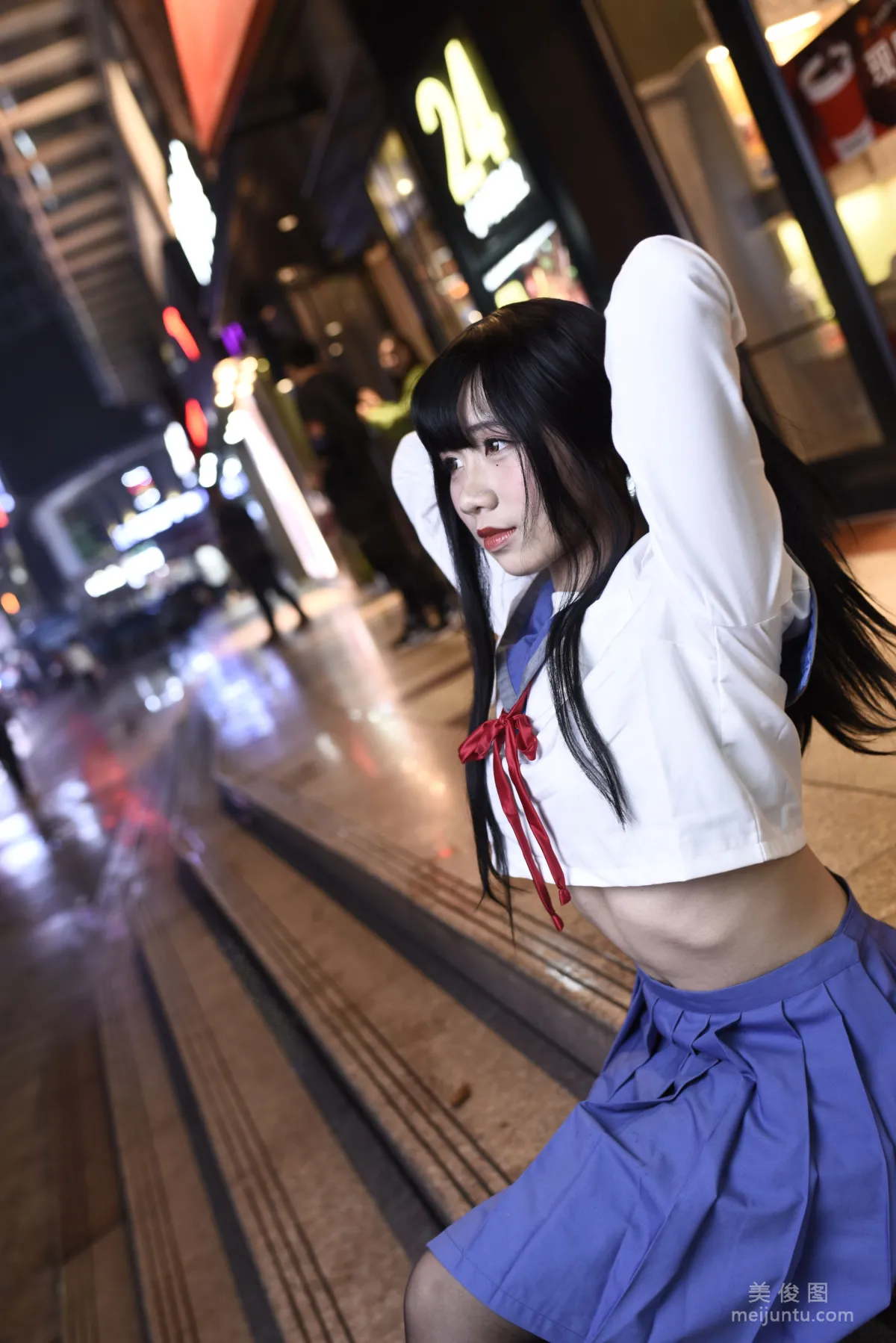 [网红Coser] 九曲Jean 《JK制服》 写真集11