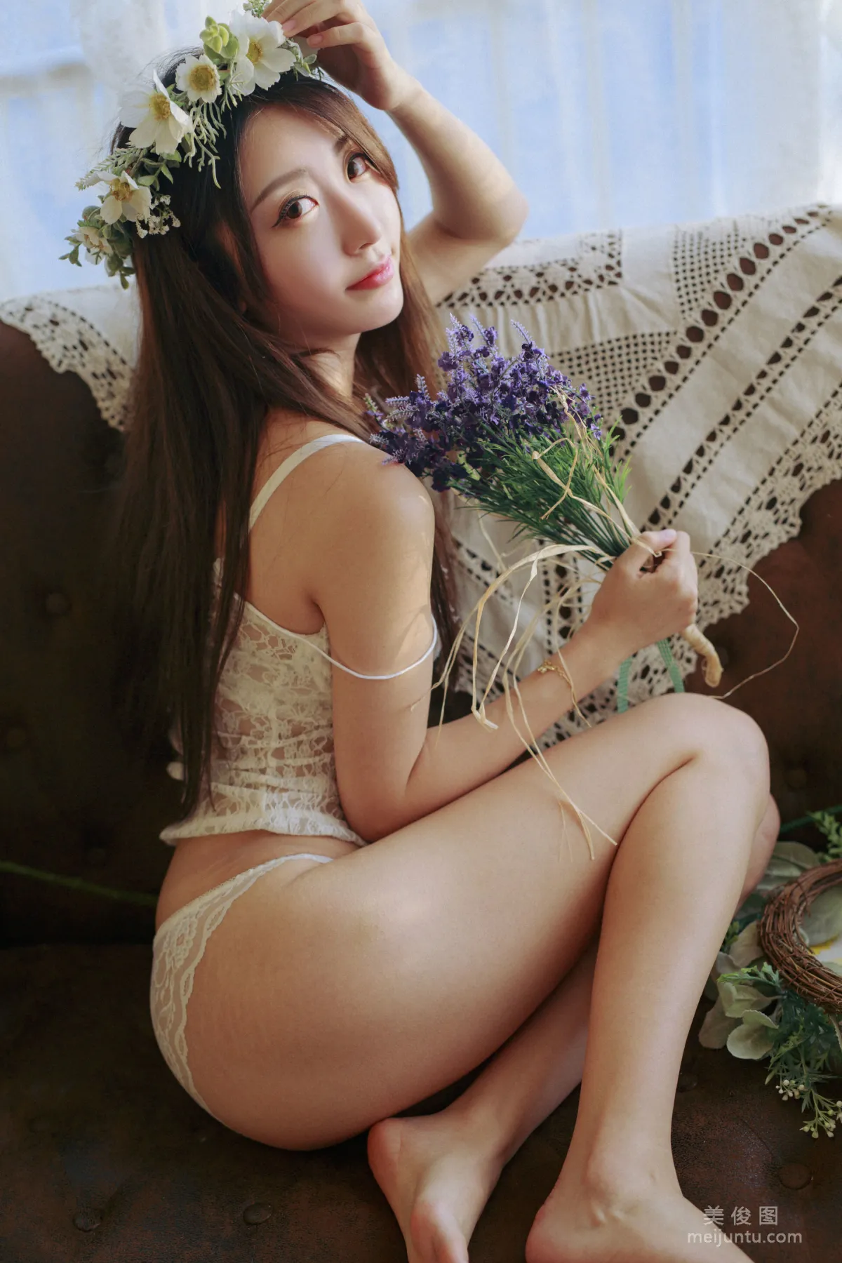 人气Coser美女黑川 《花和夕阳》 写真集31