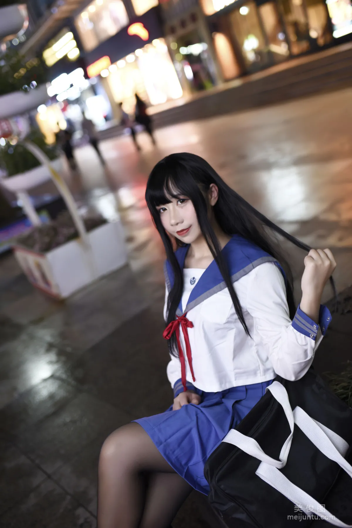 [网红Coser] 九曲Jean 《JK制服》 写真集19