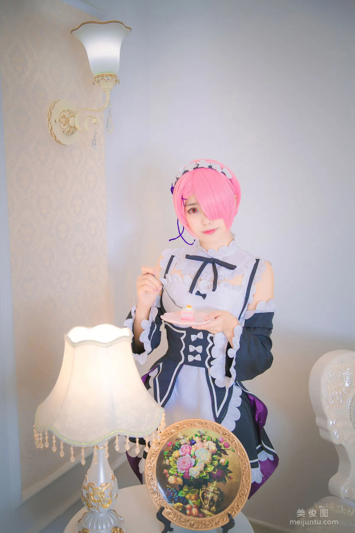 [美女Coser] 小野妹子w 《Ram Rem（拉姆，雷姆）》 写真集13