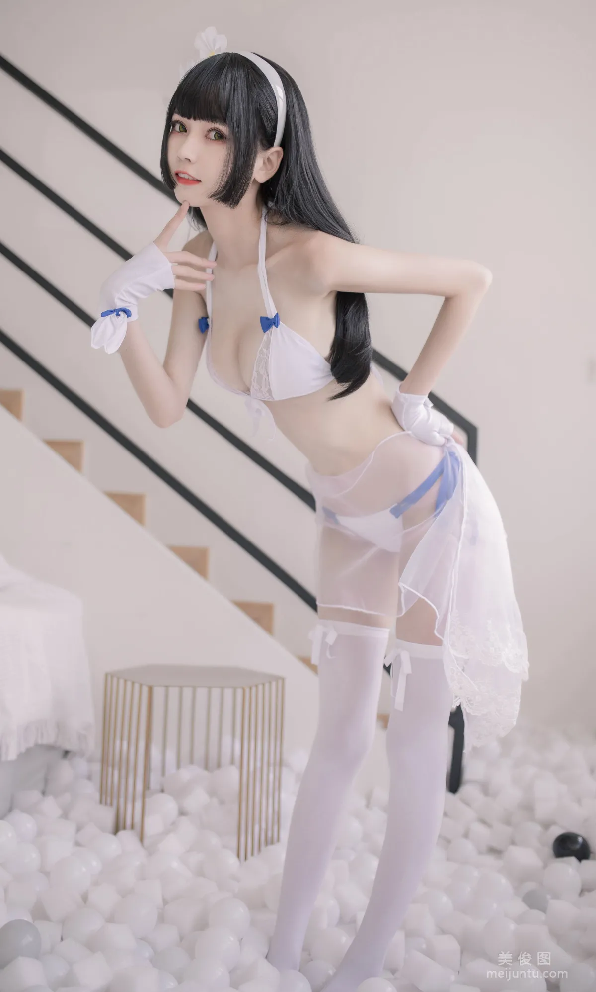 [美女Coser] 小妖精你的负卿 《95泳装》 写真集5