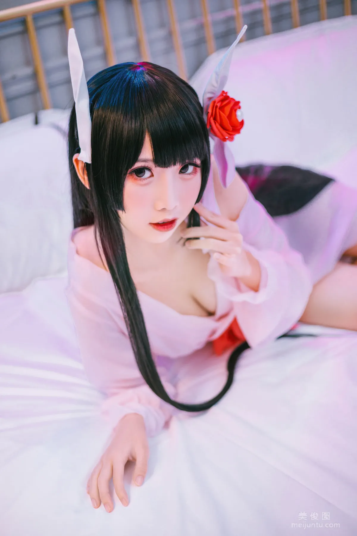 [美女Coser] 面饼仙儿 《鲟睡衣》 写真集6