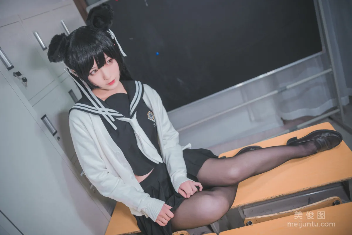 [美女Coser] 铁板烧鬼舞w 《爱宕jk》 写真集6