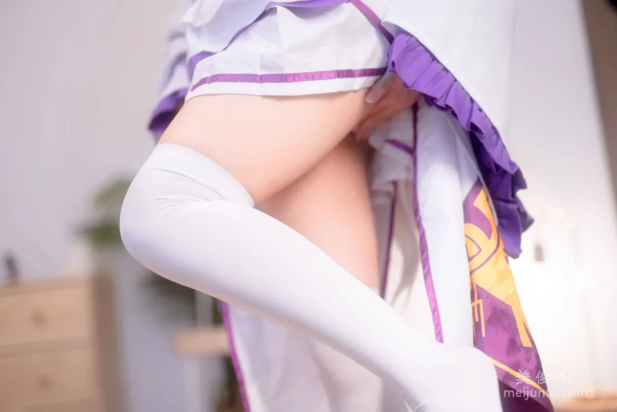 [美女Coser] 蠢沫沫 《艾米利亚》 写真集37