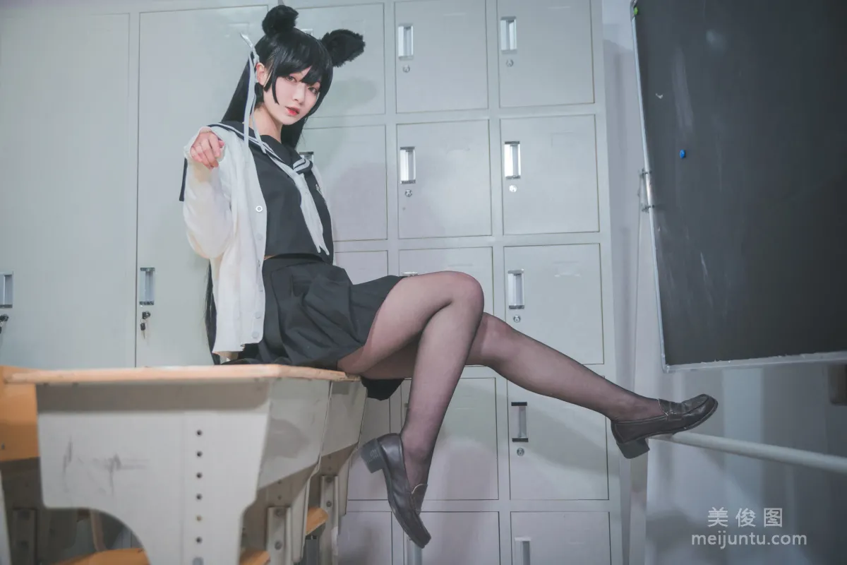 [美女Coser] 铁板烧鬼舞w 《爱宕jk》 写真集2