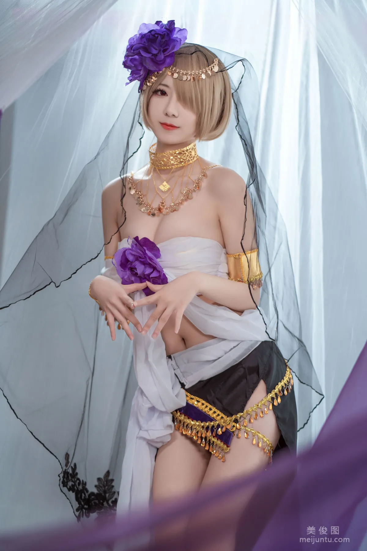 [美女Coser] 弥音音ww 《舞娘》 写真集21