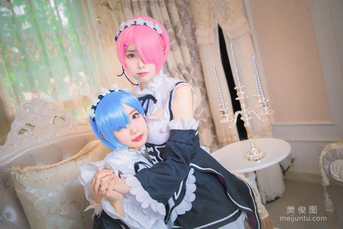 [美女Coser] 小野妹子w 《Ram Rem（拉姆，雷姆）》 写真集8