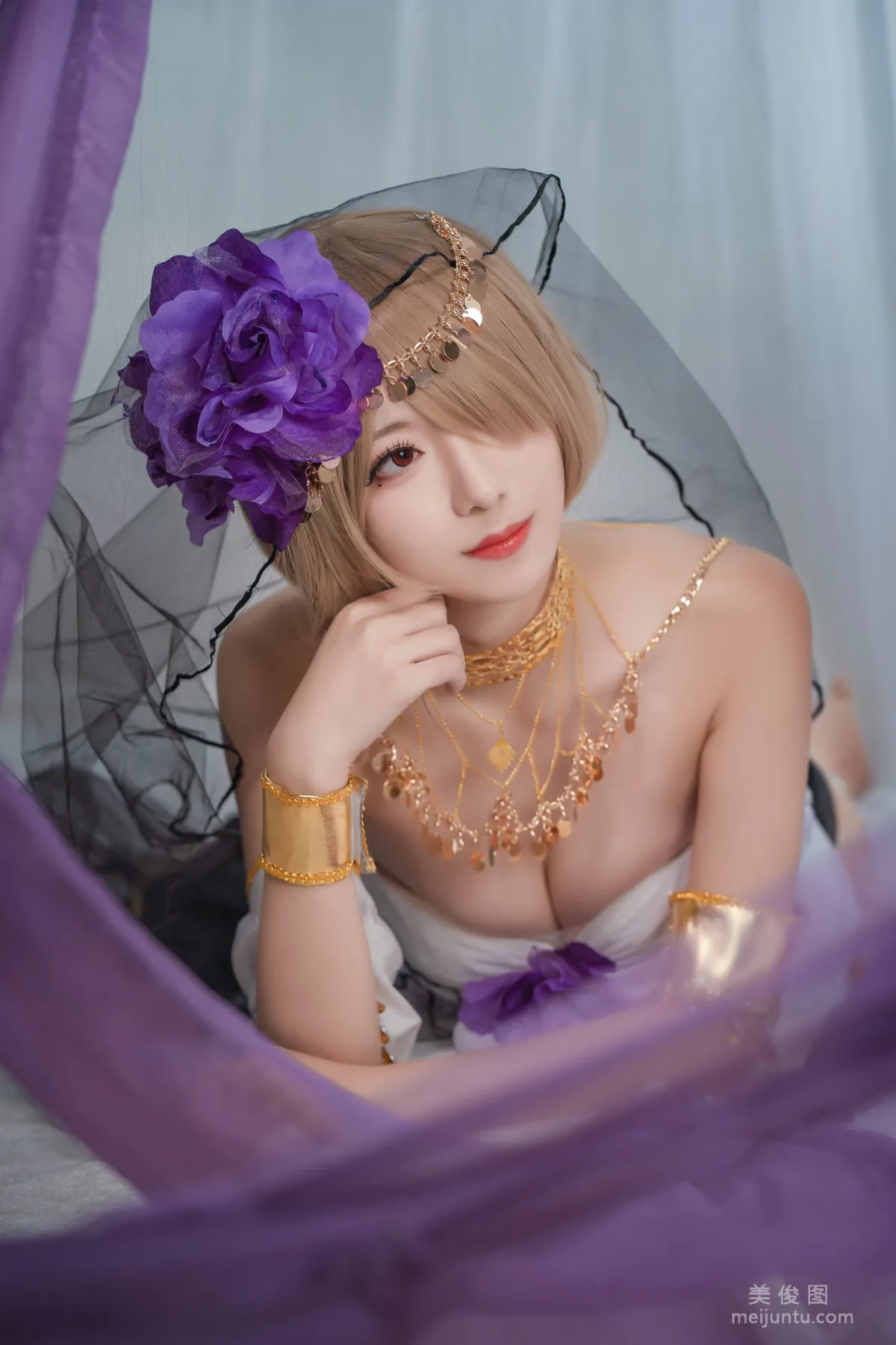 [美女Coser] 弥音音ww 《舞娘》 写真集23