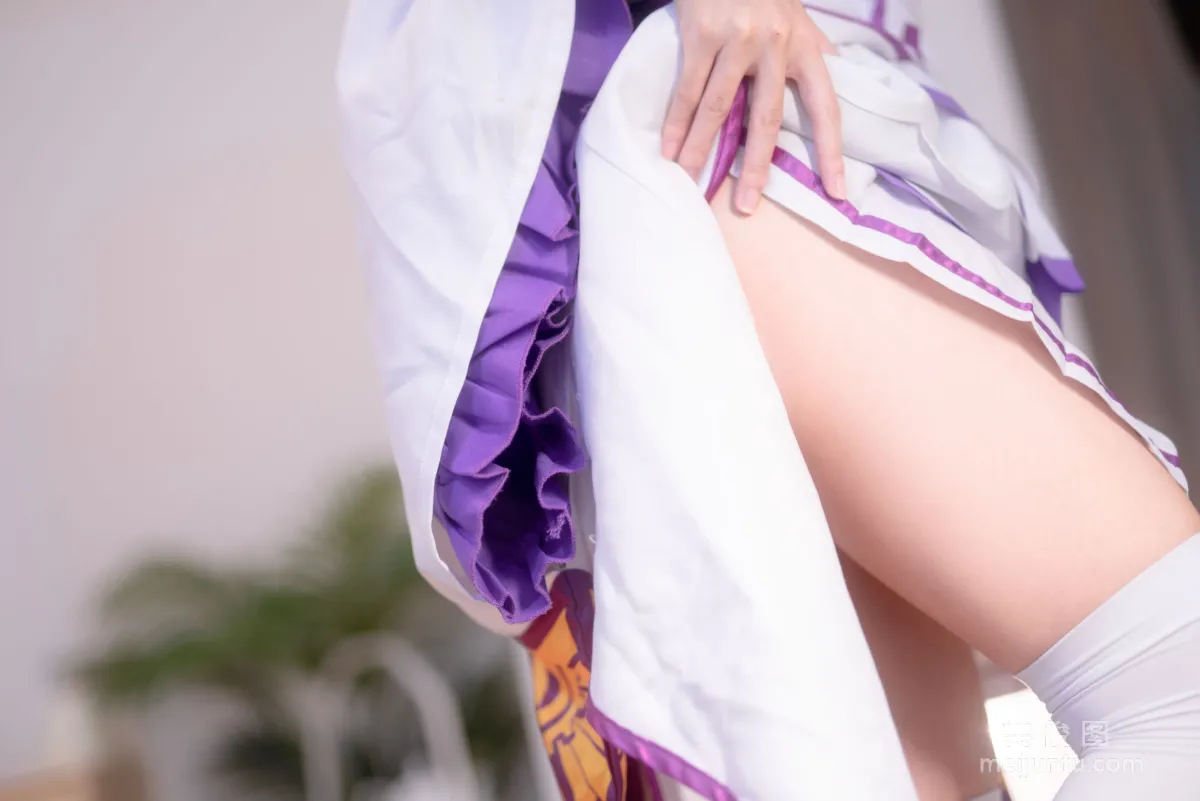 [美女Coser] 蠢沫沫 《艾米利亚》 写真集34