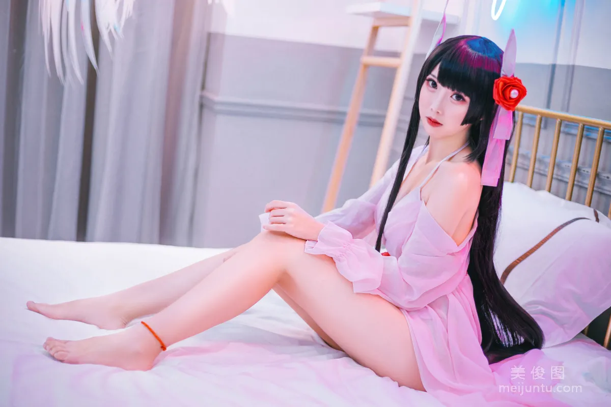 [美女Coser] 面饼仙儿 《鲟睡衣》 写真集3