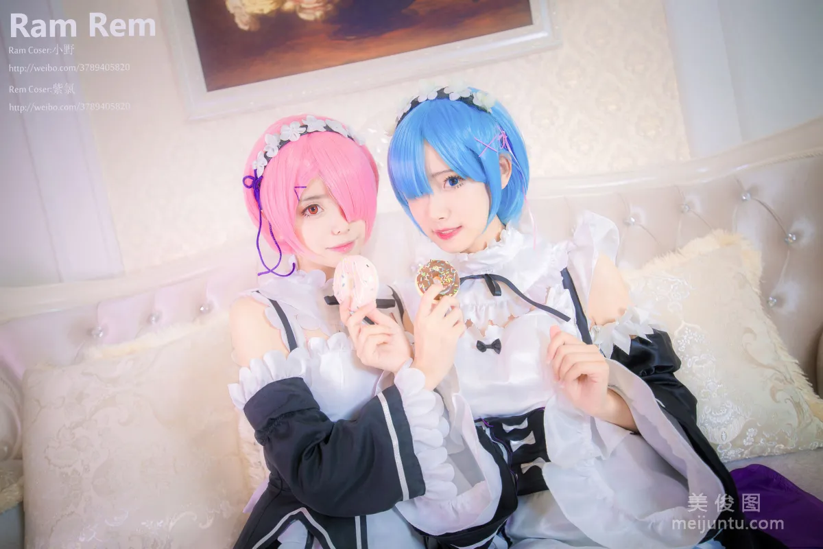 [美女Coser] 小野妹子w 《Ram Rem（拉姆，雷姆）》 写真集7