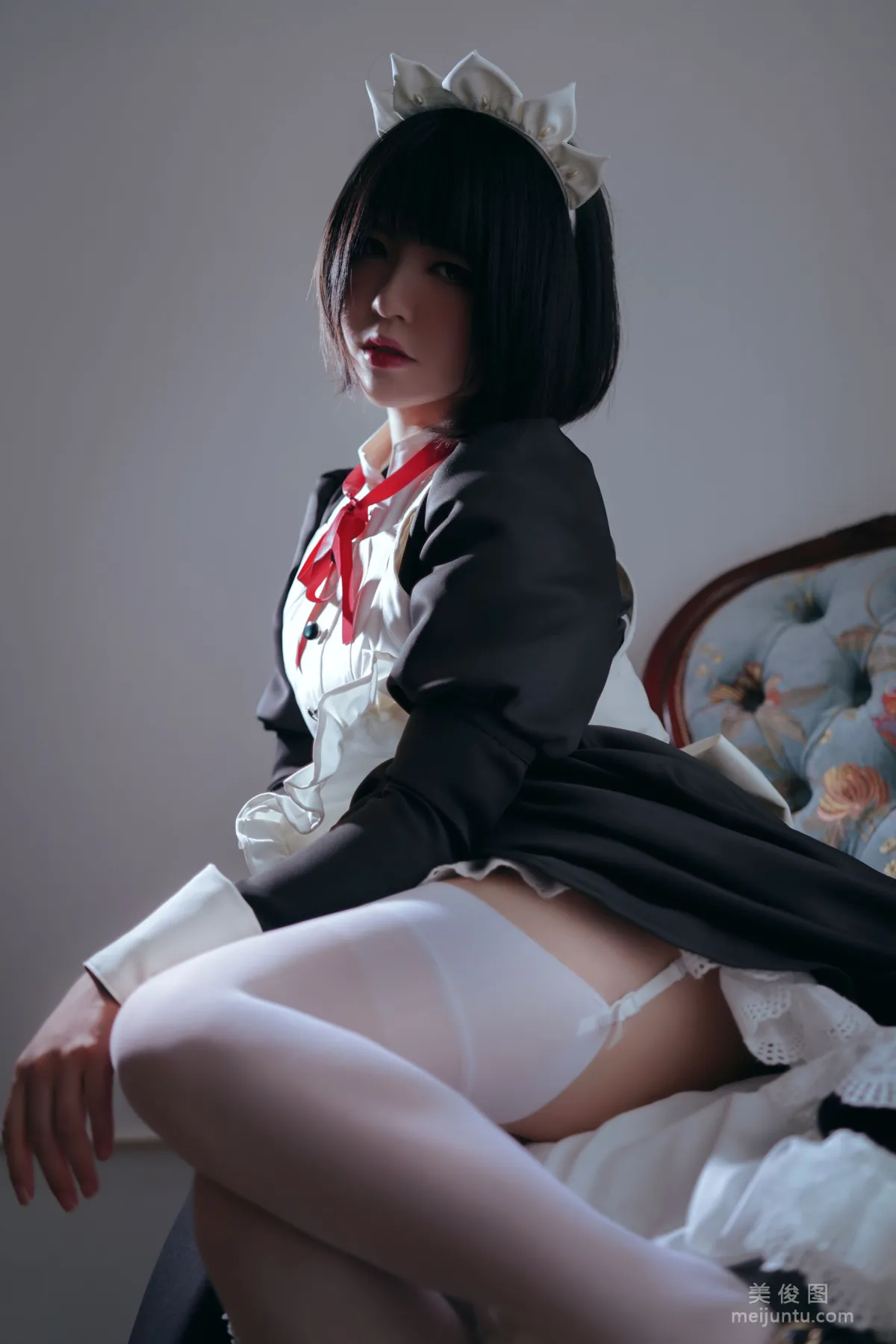 [美女Coser] 半半子 《 嫌パン メイド》 写真集16