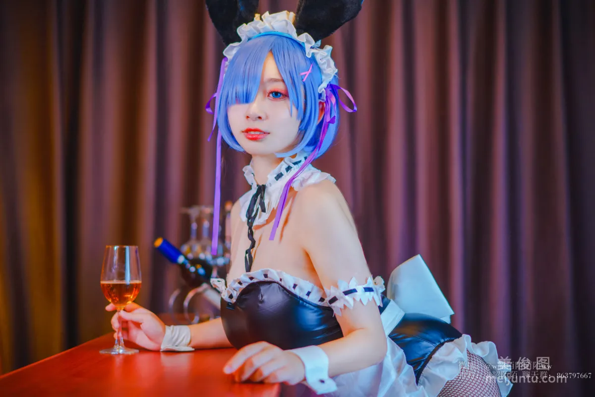 Cosplayer美女韶陌陌 《雷姆》 写真集12