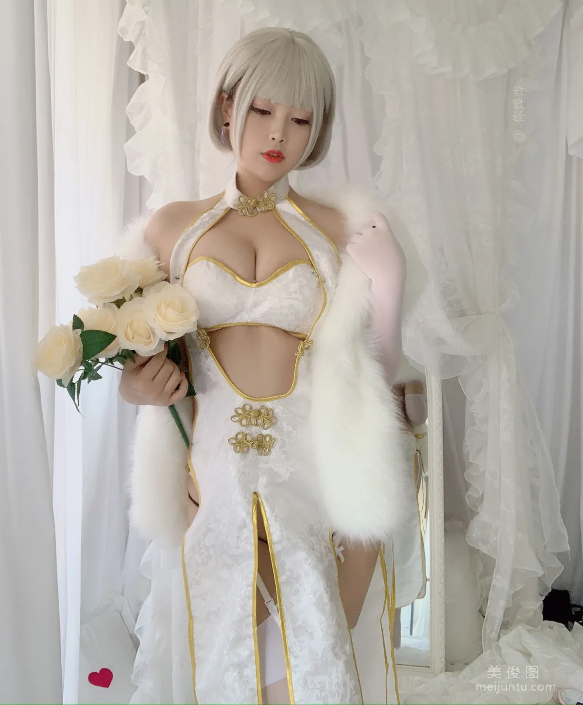 [美女Coser] -白烨- 《白旗袍》 写真集28