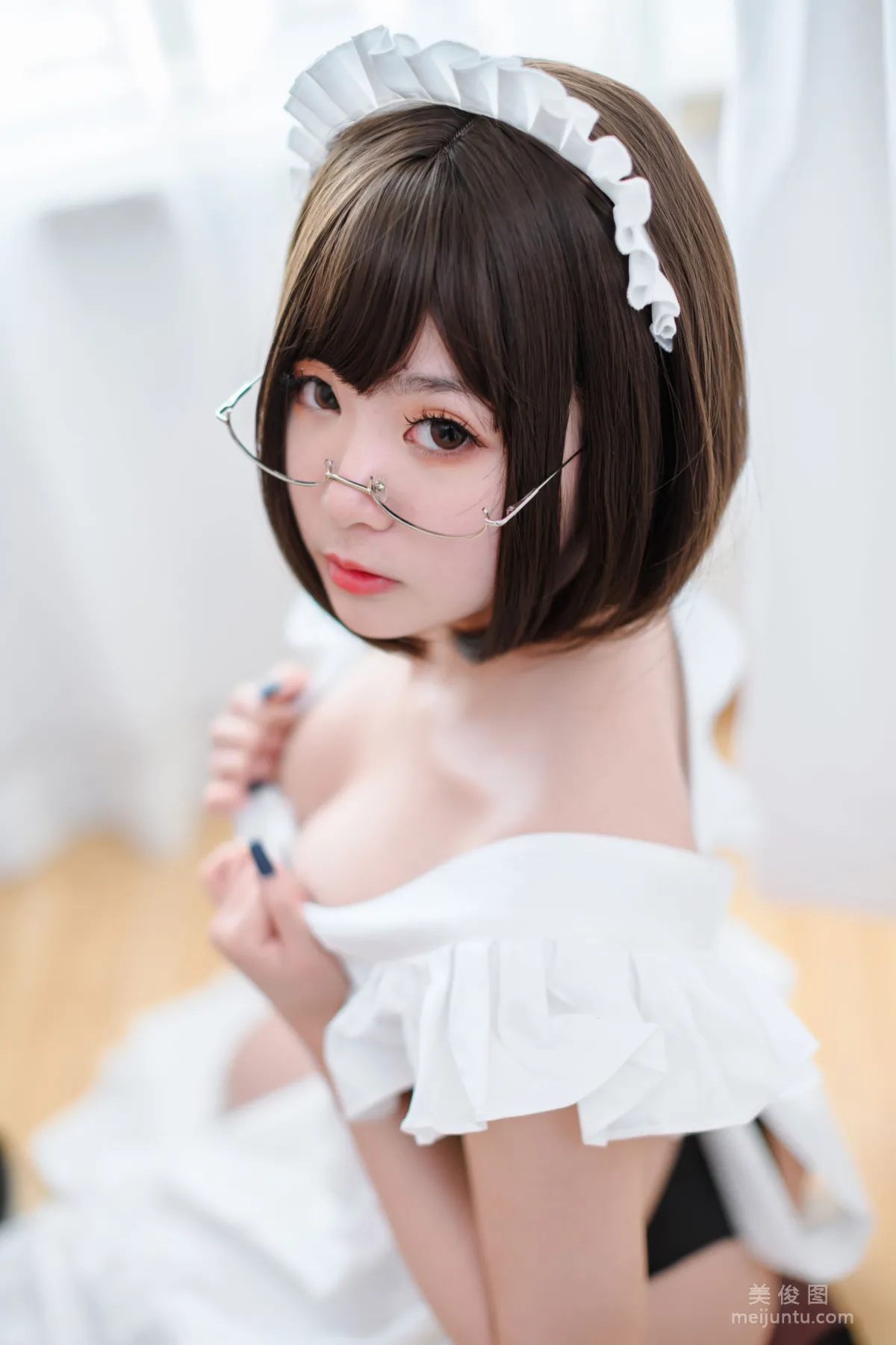 [美女Coser] 是青水 《女仆》 写真集24