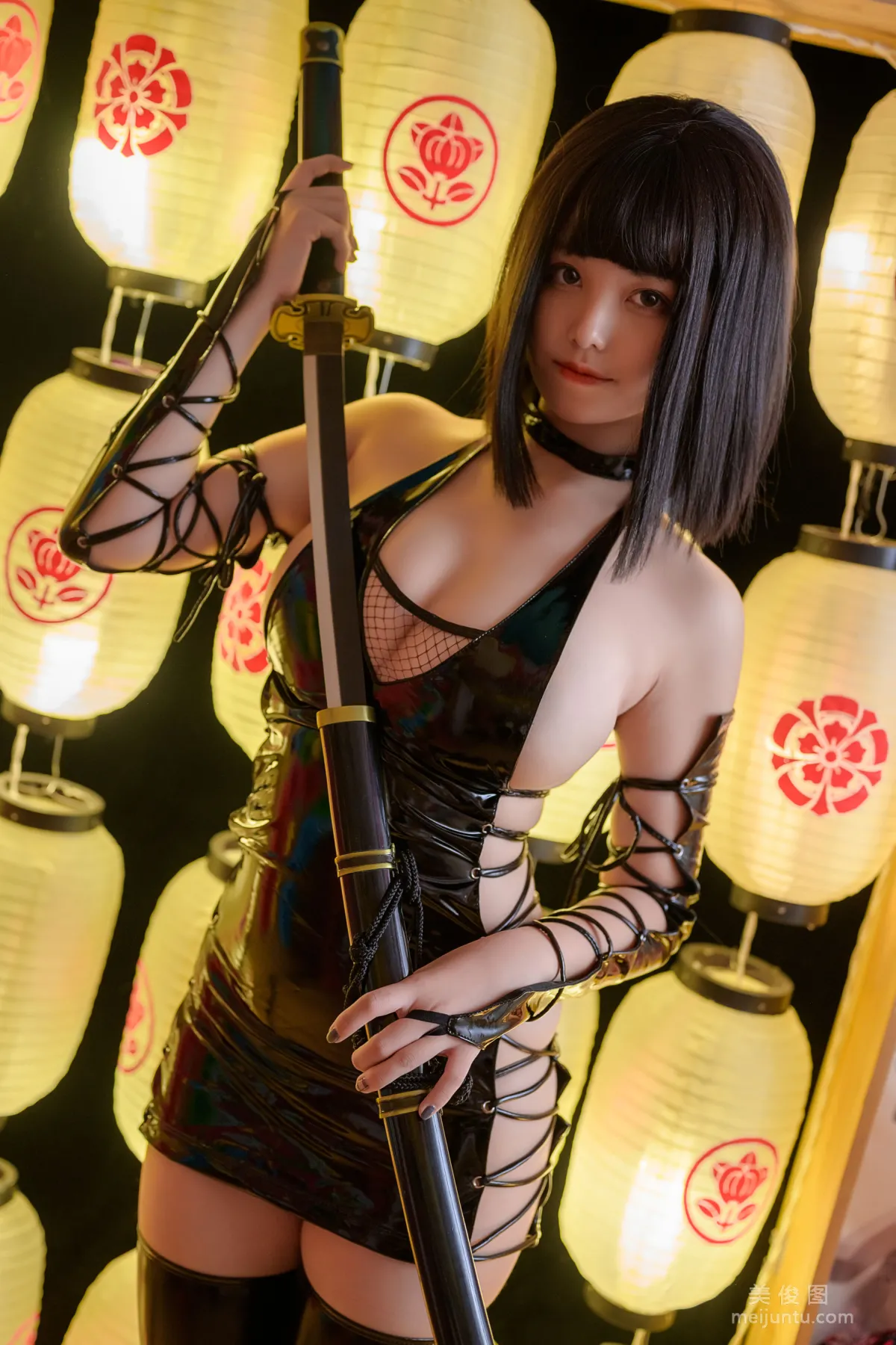 [美女Coser] 蜜汁猫裘 《忍者》 写真集27