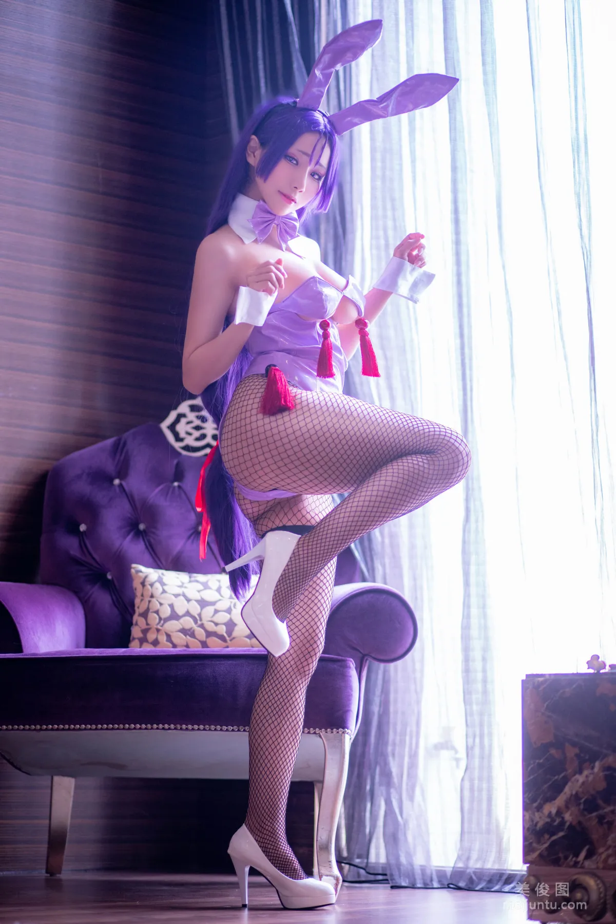 [网红Coser] 雨波_HaneAme 《源赖光》 写真集85