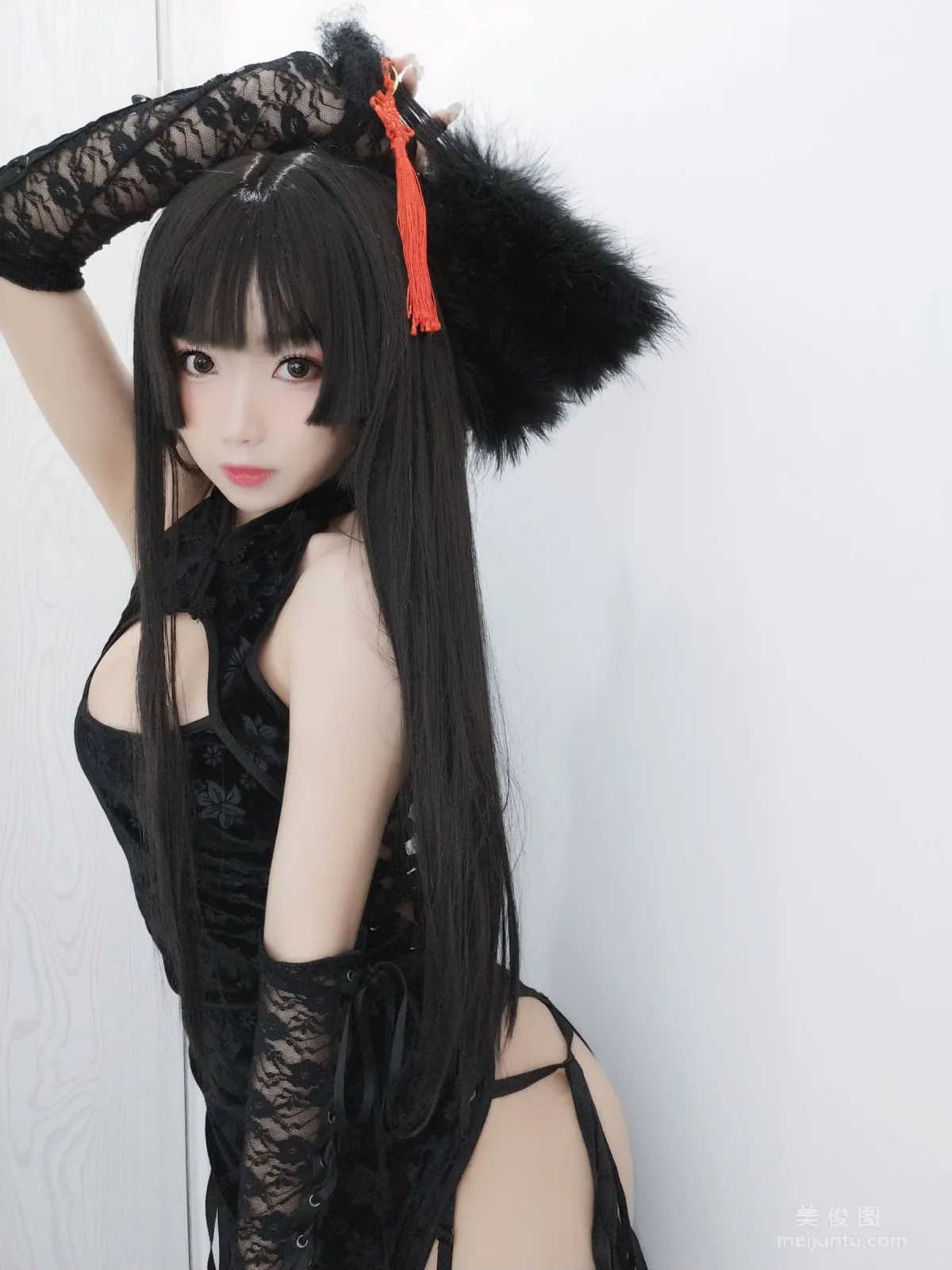 美少女鬼畜瑶 《黑色旗袍》 写真集45