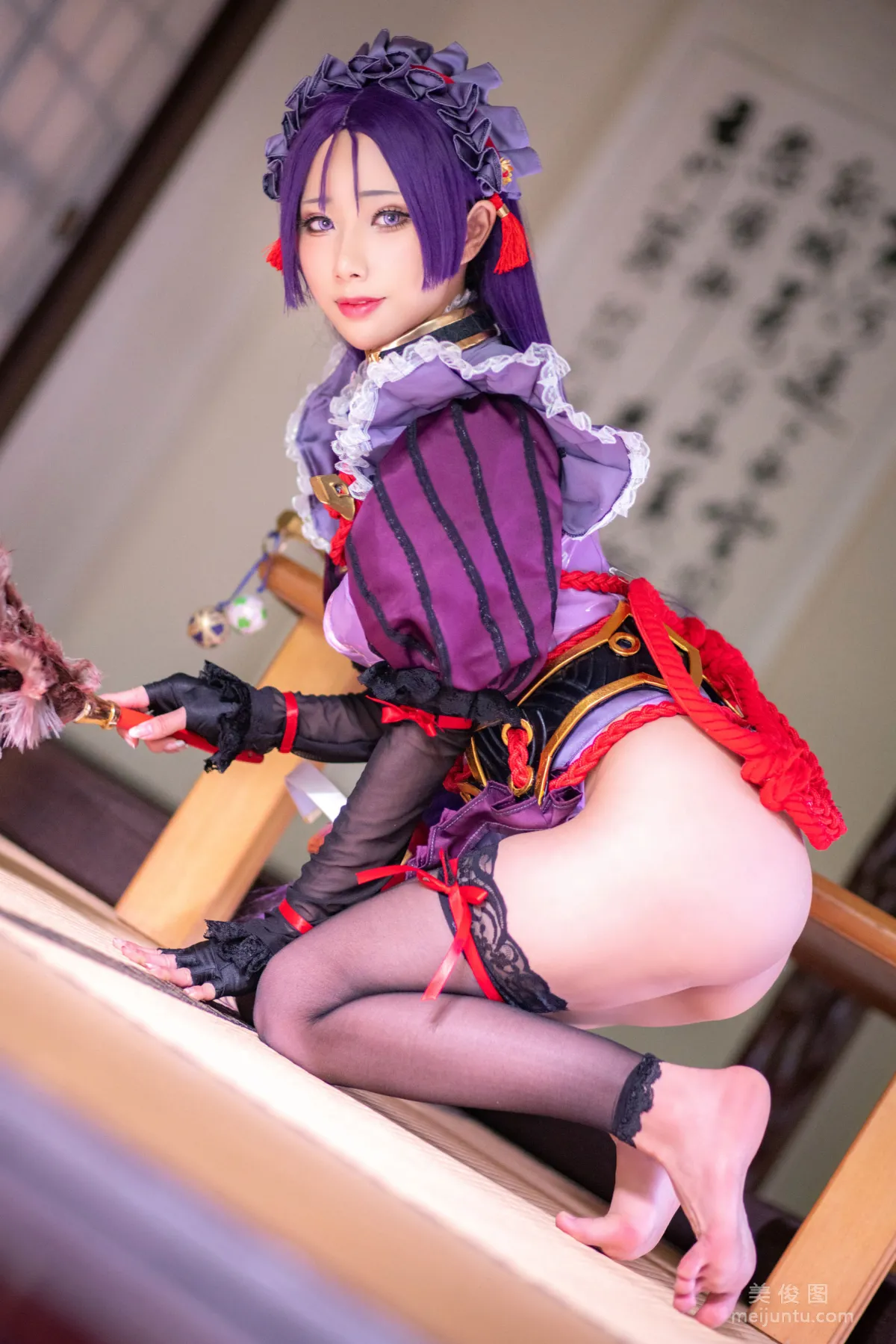 [网红Coser] 雨波_HaneAme 《源赖光》 写真集65