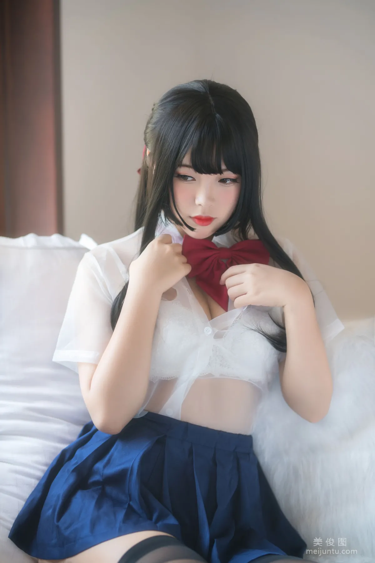 [美女Coser] -白烨- 《情人节特辑》 写真集34