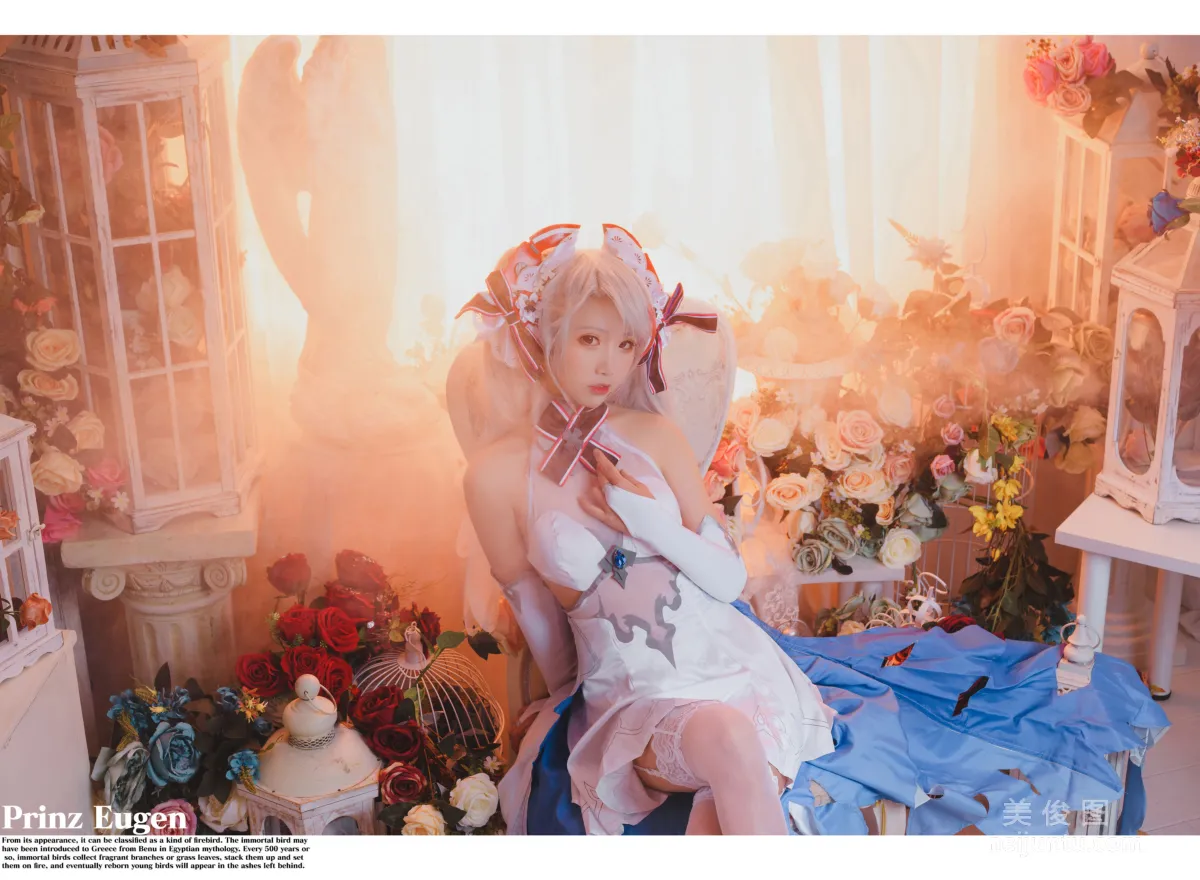 [美女Coser] 面饼仙儿 《欧根花嫁》 写真集5