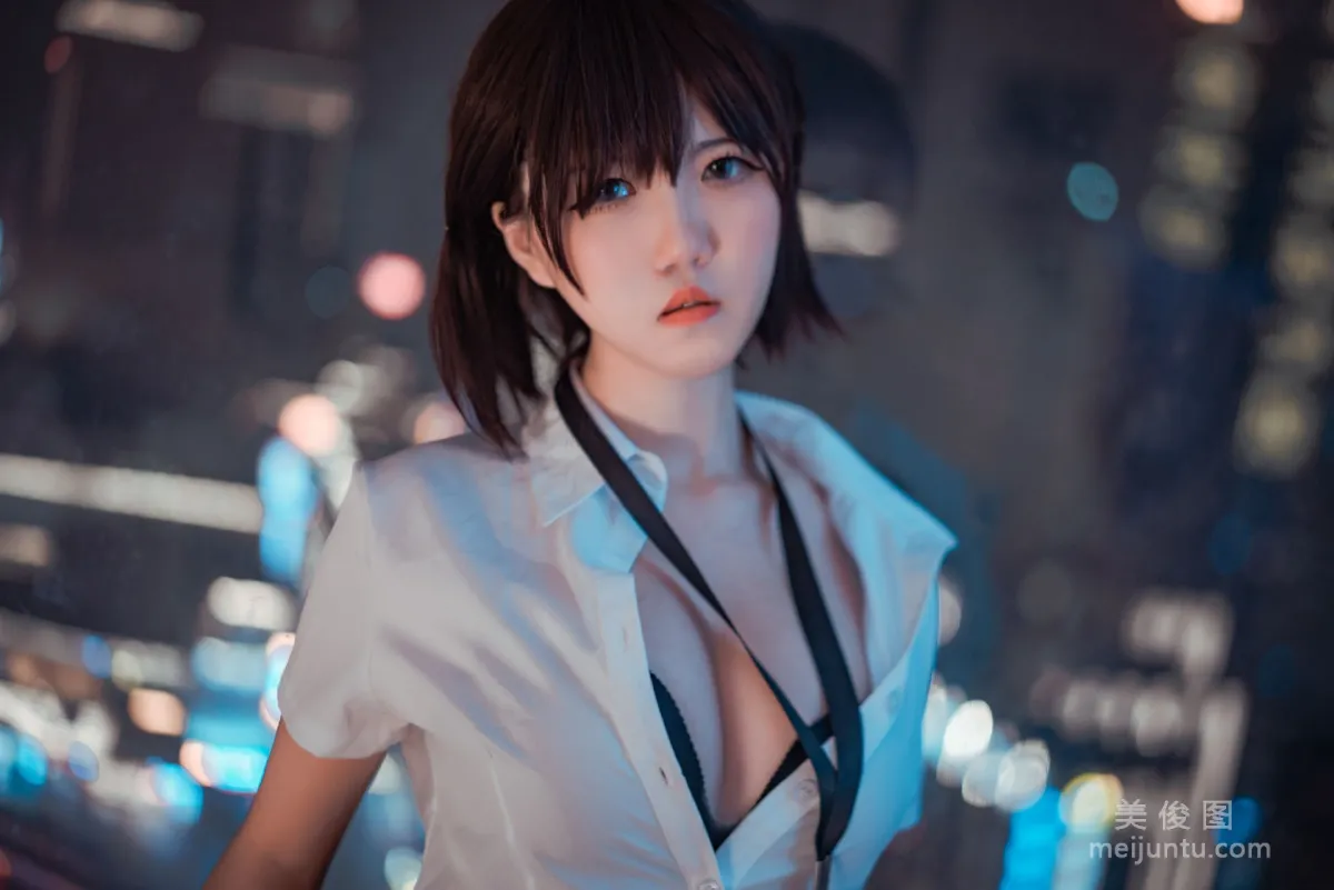 鬼马少女阿薰kaOri 《黑丝OL》 写真集24