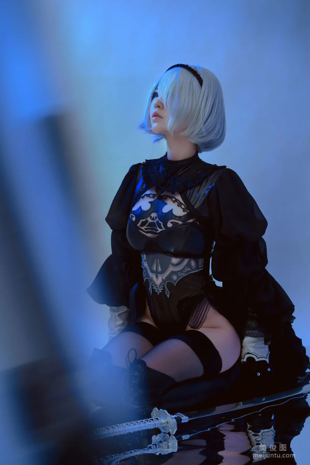 [美女Coser] 半半子 《二号B型》 写真集39