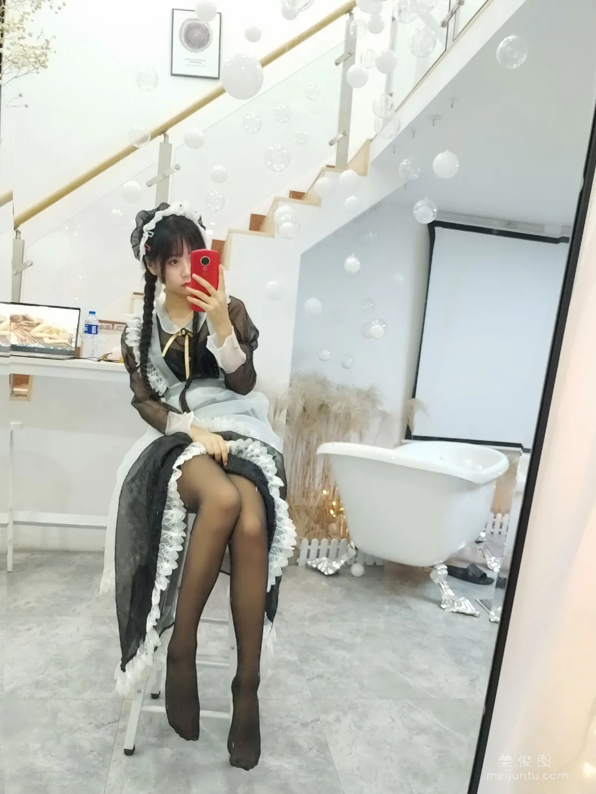 美少女COSER萌芽儿o0 《透明女仆》 写真集24