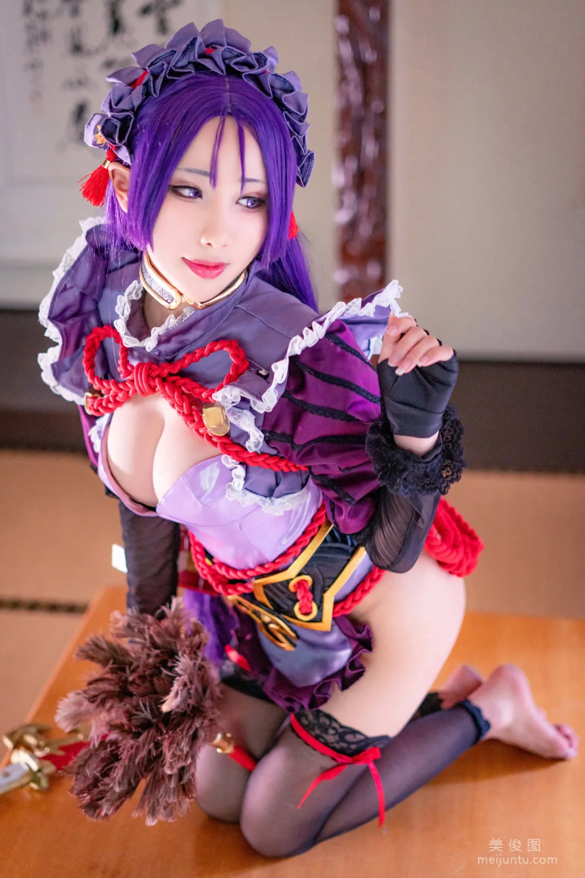 [网红Coser] 雨波_HaneAme 《源赖光》 写真集77