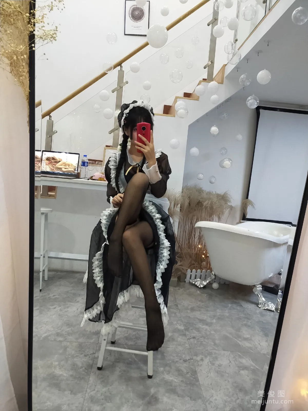 美少女COSER萌芽儿o0 《透明女仆》 写真集25