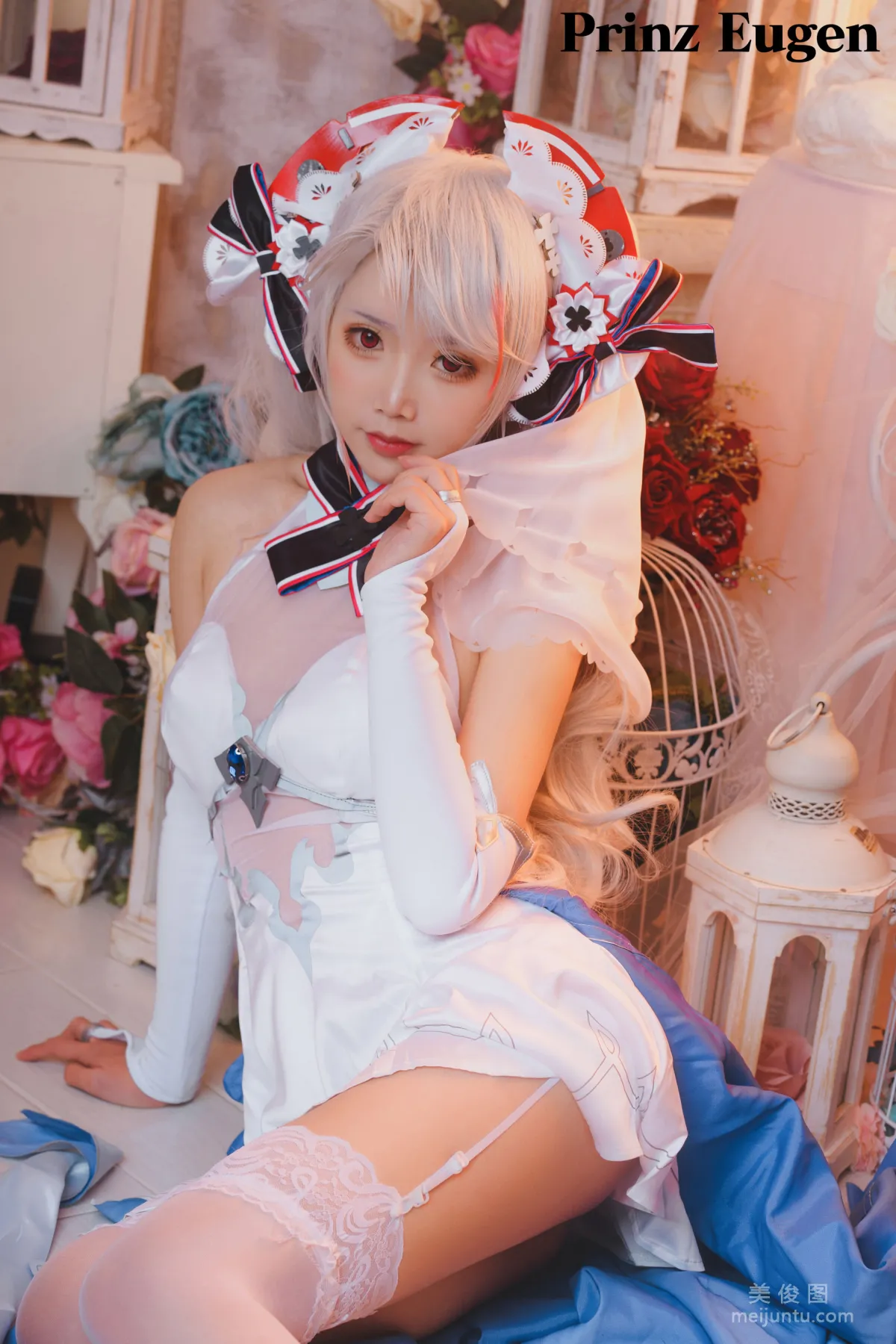 [美女Coser] 面饼仙儿 《欧根花嫁》 写真集7