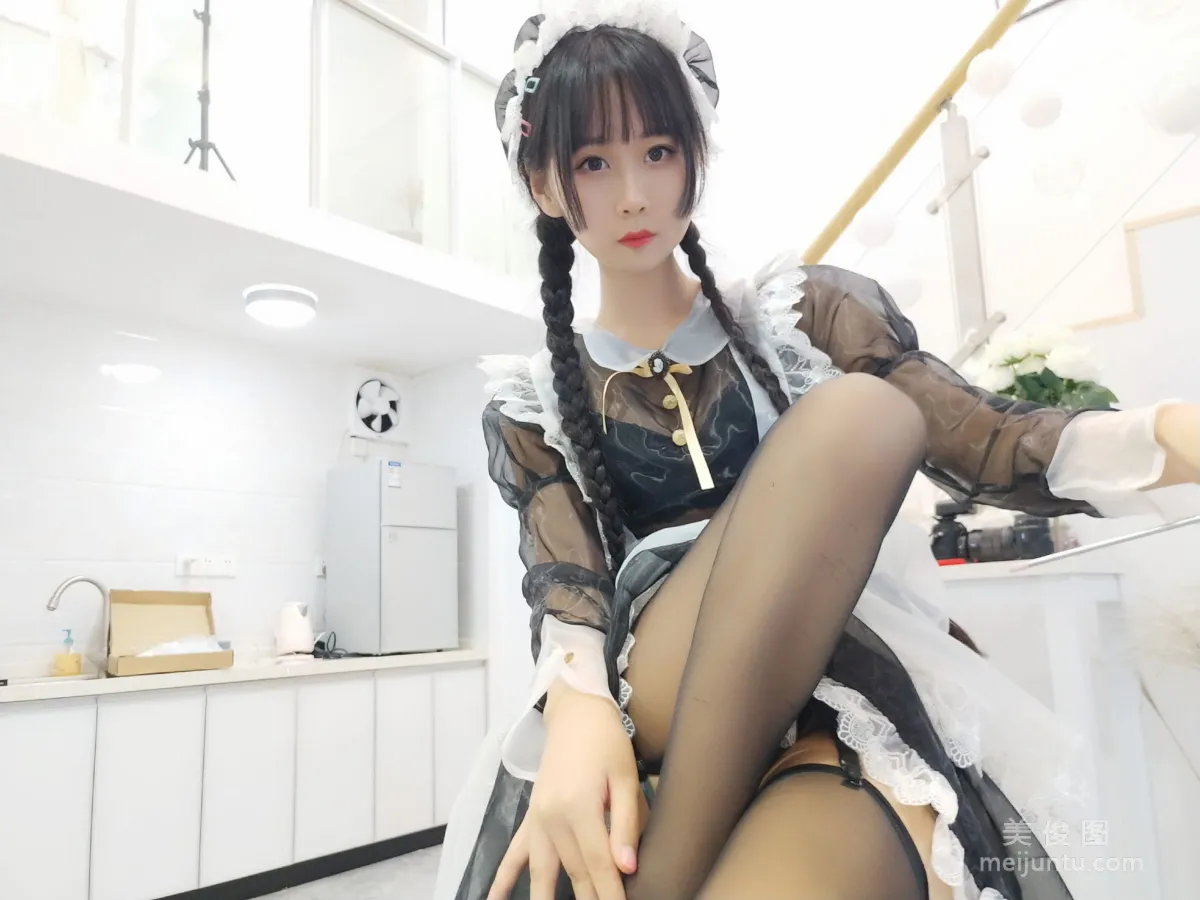 美少女COSER萌芽儿o0 《透明女仆》 写真集14