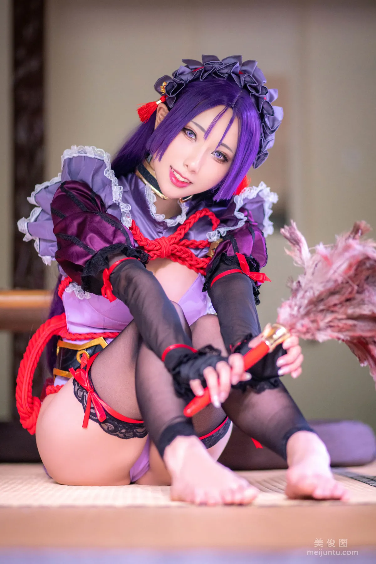 [网红Coser] 雨波_HaneAme 《源赖光》 写真集67