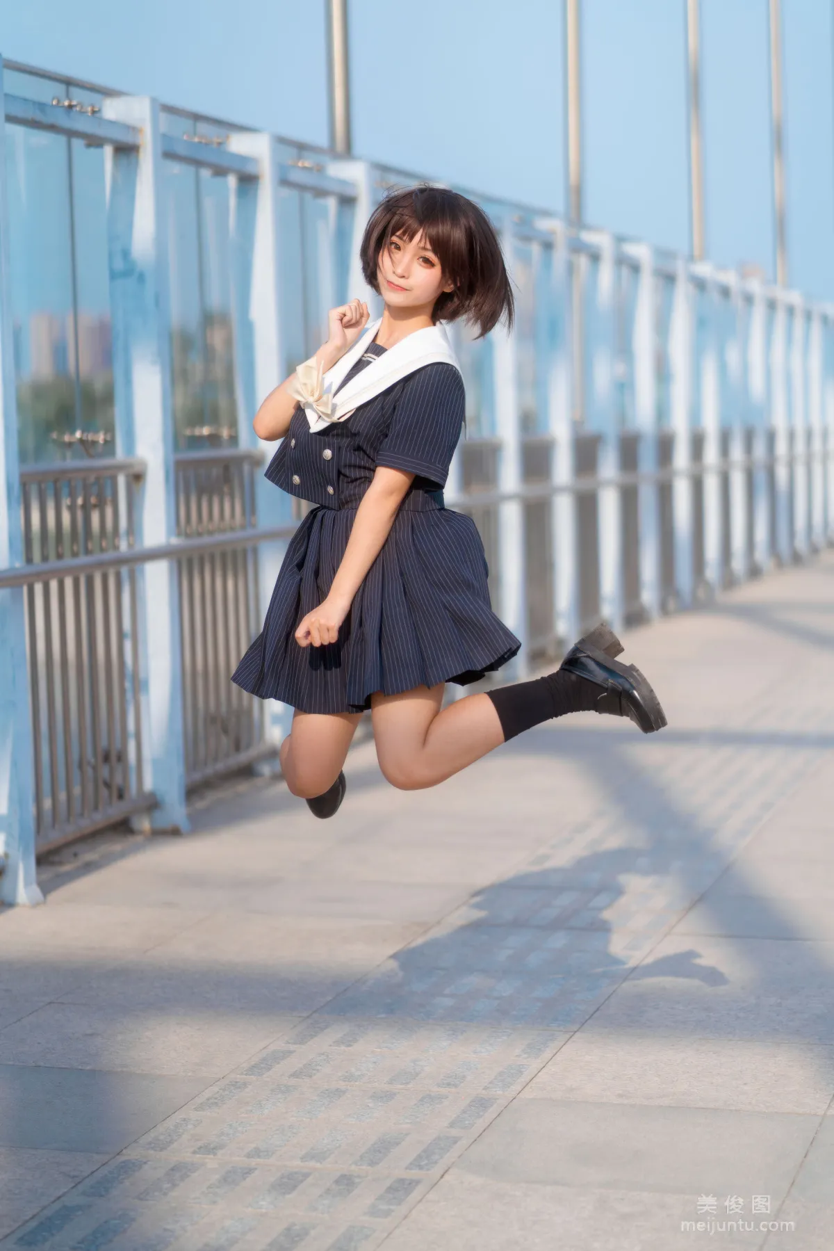 [网红Coser] 蠢沫沫 《JK制服》 写真集26